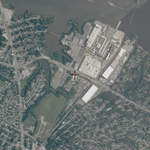 Aerial/Satellite Image of Mount Zion Independent Community Church, VA