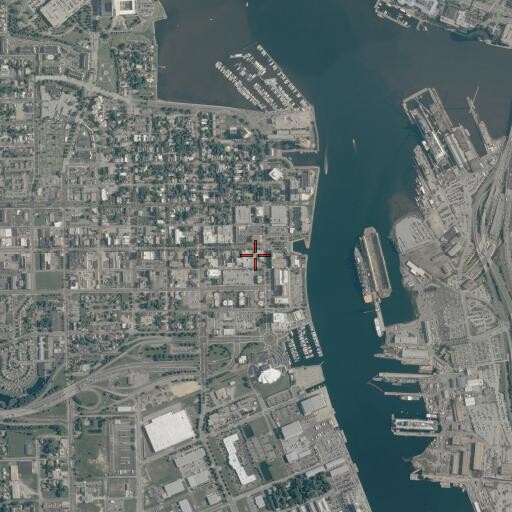 Aerial/Satellite Image of Children's Museum of Virginia, VA