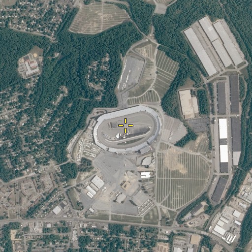 Aerial/Satellite Image of Richmond International Raceway, VA