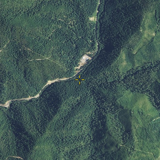 Aerial/Satellite Image of Idlewild Creek, CA