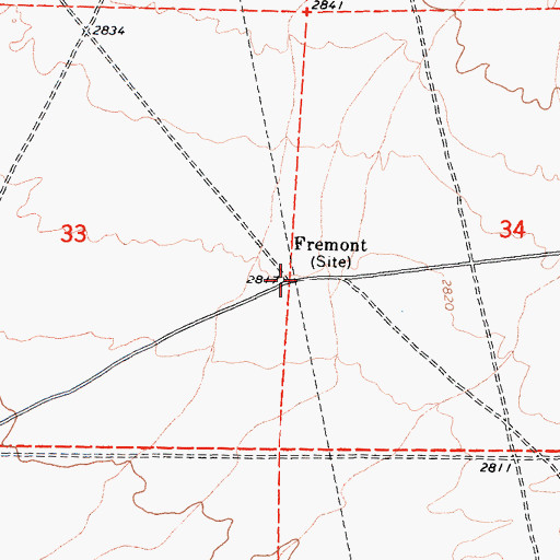 Topographic Map of Fremont, CA