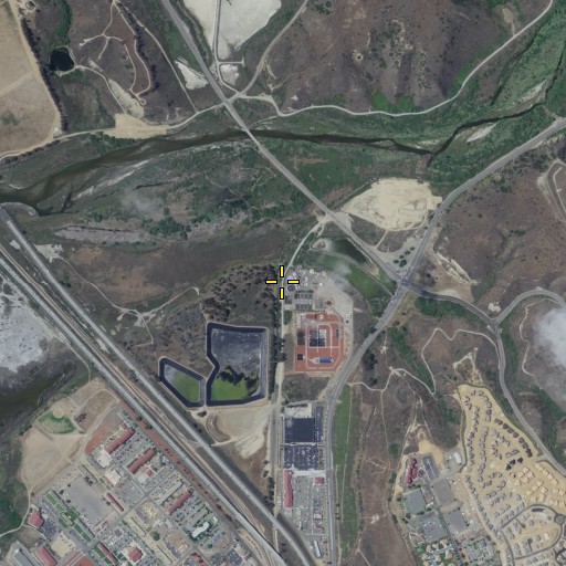 Aerial/Satellite Image of Yaldora, CA