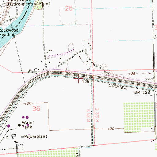 Topographic Map of Steam, AZ