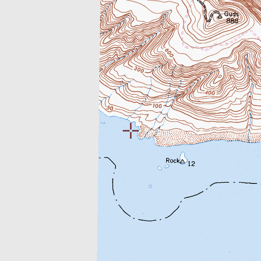 Topographic Map of Sun Point, CA