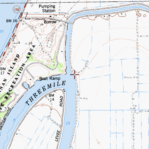Topographic Map of Mackenson, CA