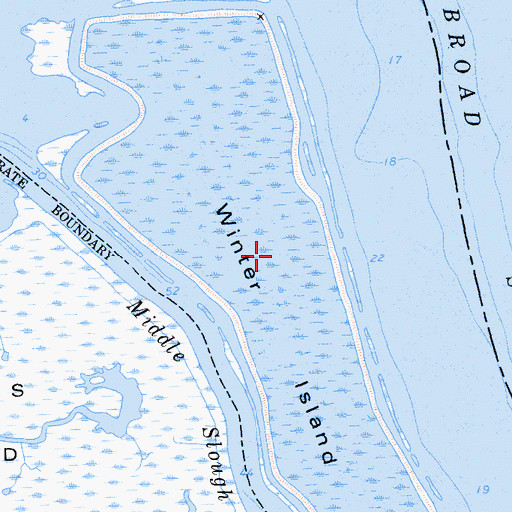Topographic Map of Pittsburg Landing, CA