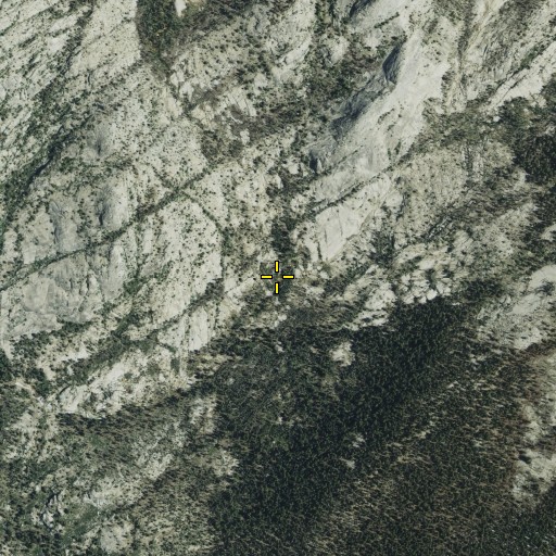 Aerial/Satellite Image of Cathedral Fork, CA