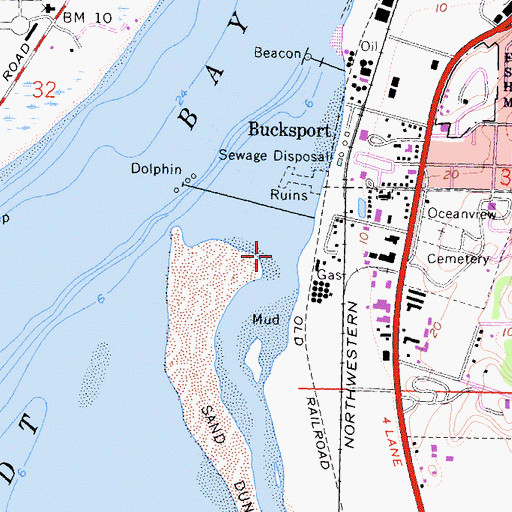 Topographic Map of Elk River, CA