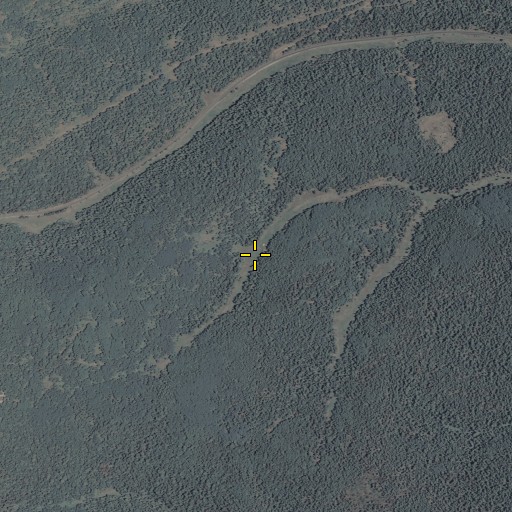 Aerial/Satellite Image of Clell Spring, AZ