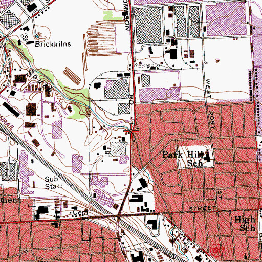 Topographic Map of Barbagallos Greenhouse, NY