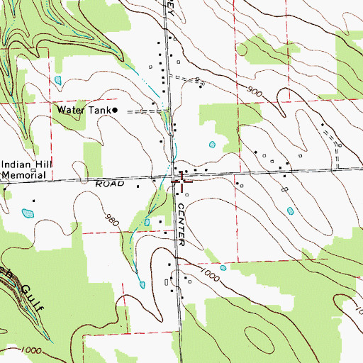 Topographic Map of Maple Hill Nursery, NY