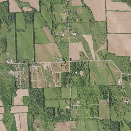 Aerial/Satellite Image of School Number 1 (historical), NY