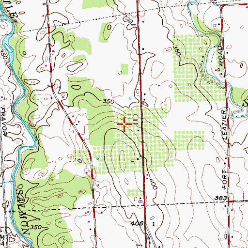 Topographic Map of Appledale Orchards, NY