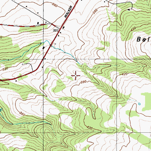 Topographic Map of Atanasoffs Tree Farm, NY