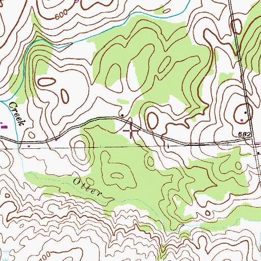 Topographic Map of Passing Fancy Farm, NY