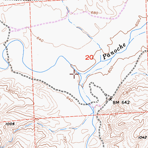 Topographic Map of Silver Creek, CA