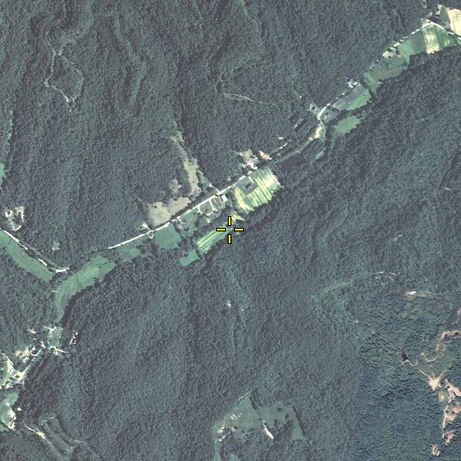 Aerial/Satellite Image of Fuston Branch, KY