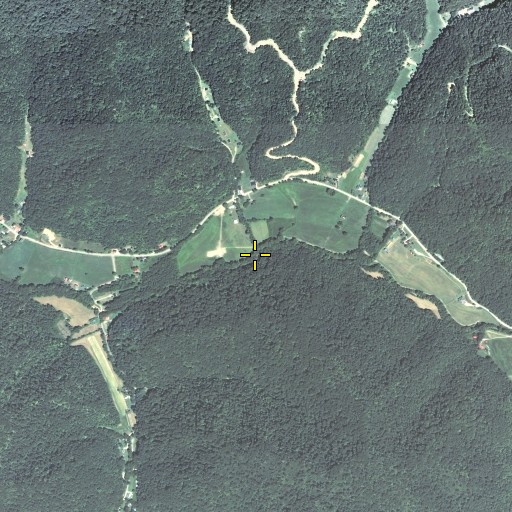 Aerial/Satellite Image of Lucey Branch, KY