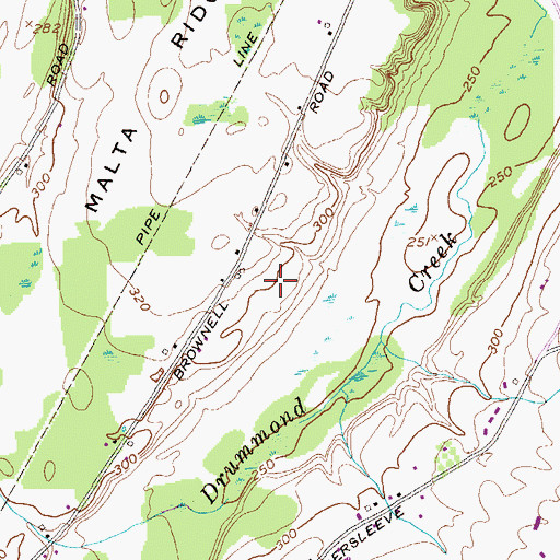 Topographic Map of Sun Valley Farm, NY