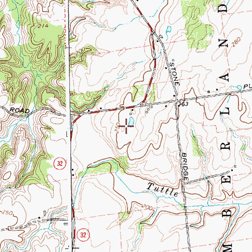 Topographic Map of Black Orchid Stables, NY