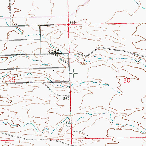 Topographic Map of Diamondback Elementary School, AZ