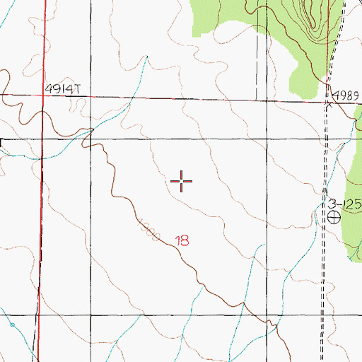 Topographic Map of Masada Charter School, AZ