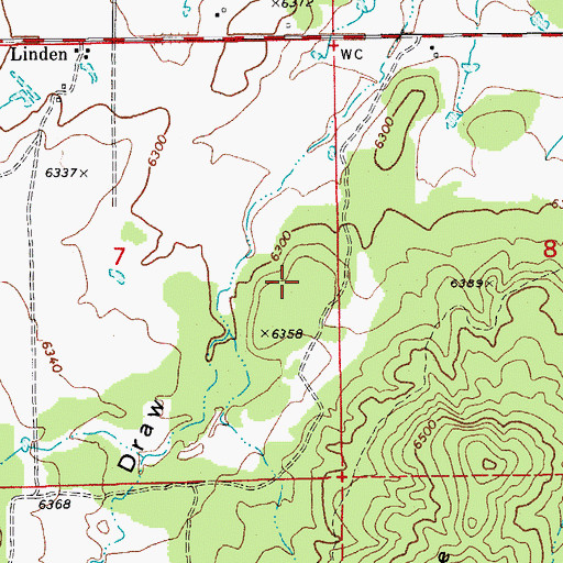 Topographic Map of American Indian Christian School, AZ