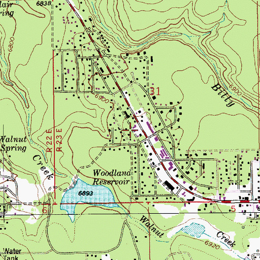 Topographic Map of Renaissance Academy Anasazi Campus, AZ