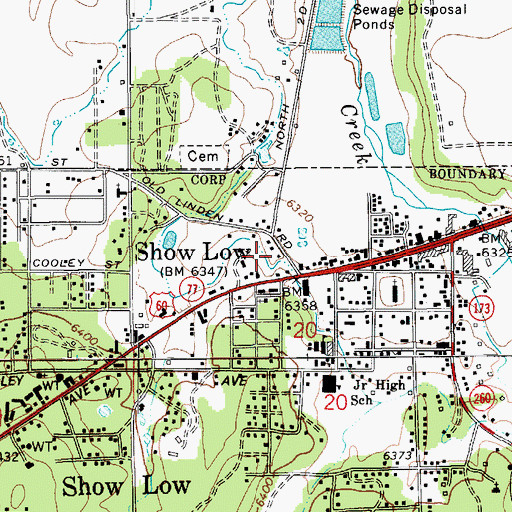 Topographic Map of Life School College Preparatory, AZ