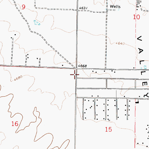 Topographic Map of Excel Education Centers - Chino Valley, AZ