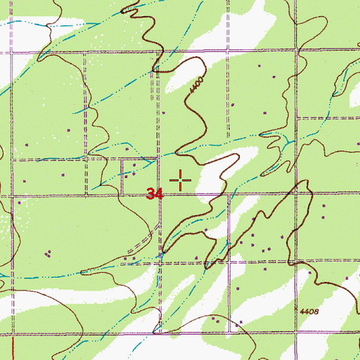 Topographic Map of Coronado Elementary School, AZ