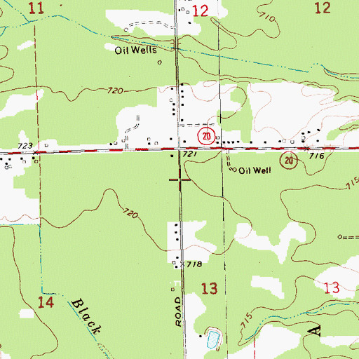 Topographic Map of Maple View Estates Mobile Home Park, MI