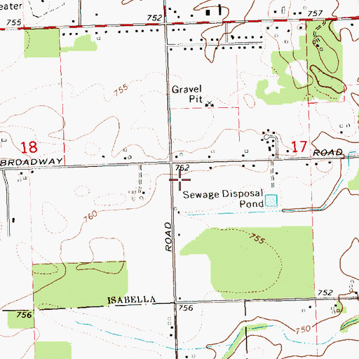 Topographic Map of Nimkee Memorial Wellness Center, MI
