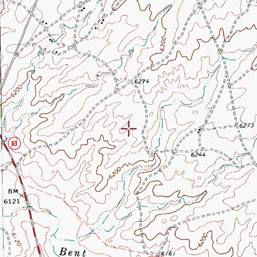 Topographic Map of Apache County, AZ