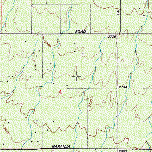Topographic Map of Richard B Wilson Junior K - 8 School, AZ