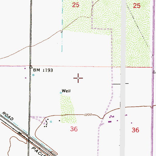 Topographic Map of Legacy Traditional School - Maricopa, AZ