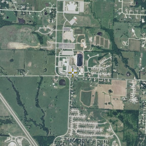 Aerial/Satellite Image of Shull Elementary School, MO
