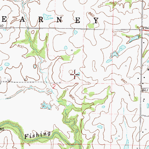 Topographic Map of Southview Elementary School, MO