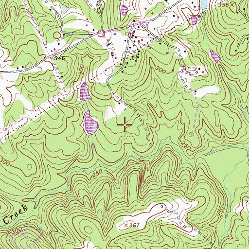 Topographic Map of Lakeside High School, GA