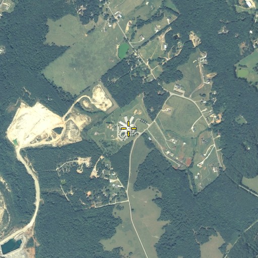 Aerial/Satellite Image of Bramlett Elementary School, GA