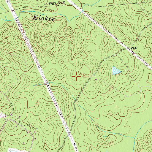 Topographic Map of Greenbrier Elementary School, GA