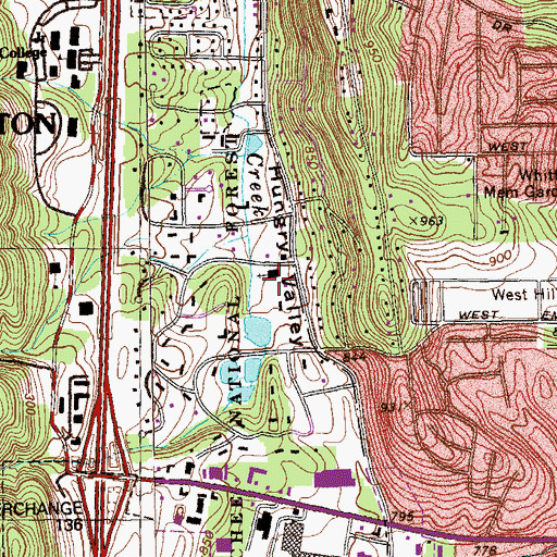 Topographic Map of Learning Tree Elementary School, GA