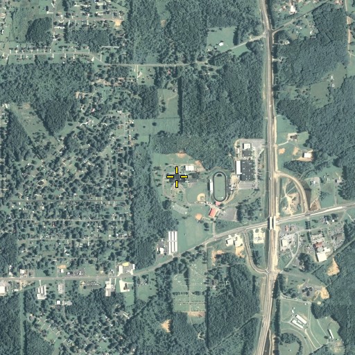 Aerial/Satellite Image of Westside Elementary School, GA