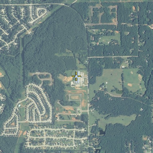 Aerial/Satellite Image of Hickory Flat Elementary School, GA
