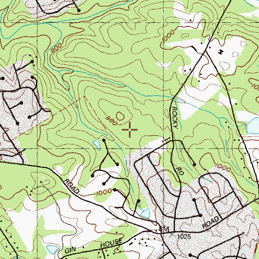 Topographic Map of Craig Elementary School, GA