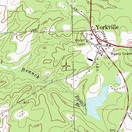 Topographic Map of Sara M Ragsdale Elementary School, GA