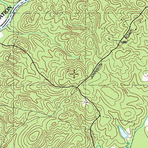 Topographic Map of Riverside Elementary School, GA