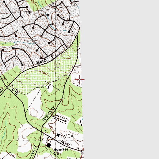 Topographic Map of Margaret Winn Holt Elementary School, GA