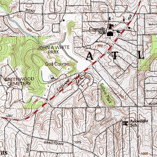 Topographic Map of International Preparatory Institute, GA
