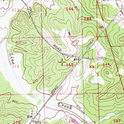 Topographic Map of Renaissance Elementary School, GA